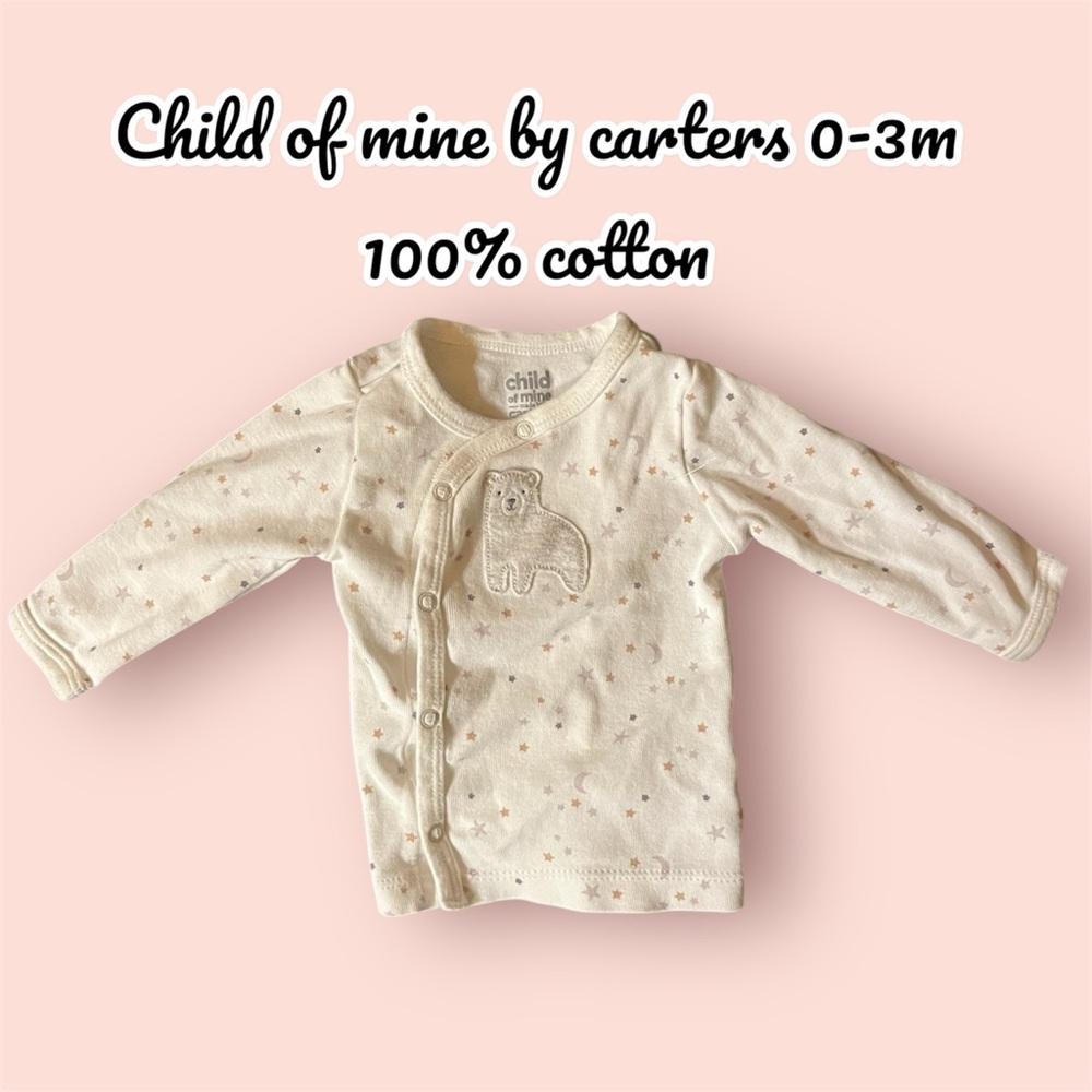 0-3M Baby long Sleeve Top